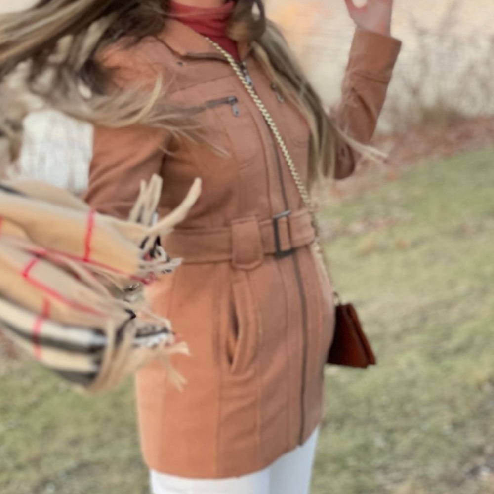 Guess Wool Blend Peacoat
